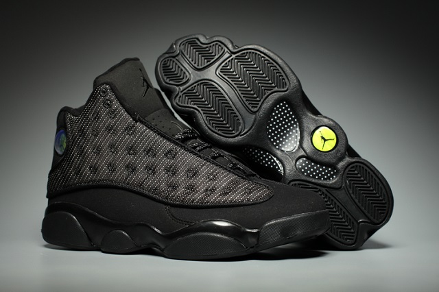 Women Air Jordan 13 Retro Black Cat